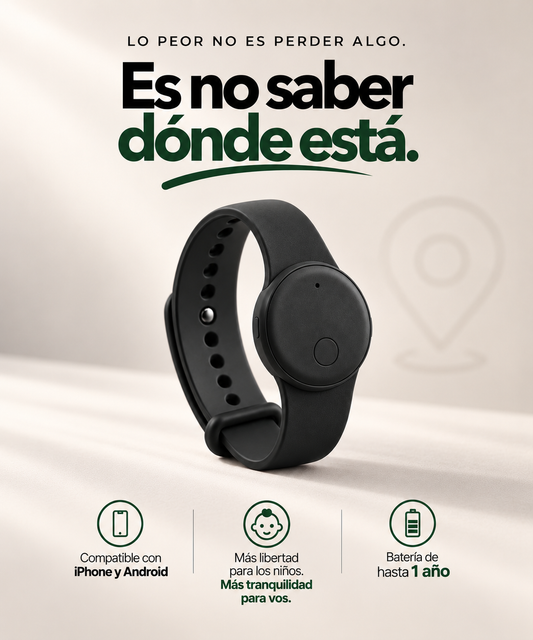 Chipy Pulsera — localizador Bluetooth para niños, beneficios